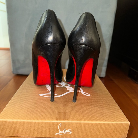 So Kate Christian Louboutin 120 KID 35.5 Black - Picture 4 of 8